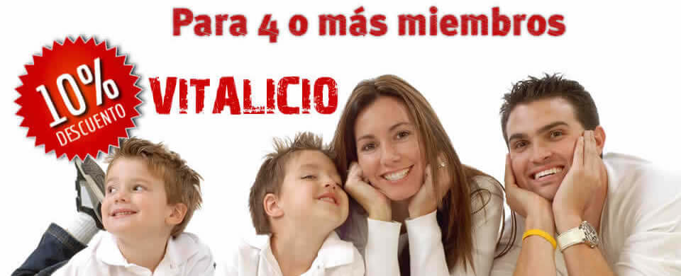 descuento vitalicio